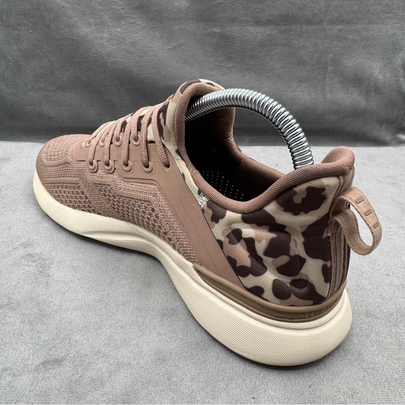 APL TechLoom Tracer Women’s 9 Beach Almond Leopard Lightweight Running Sneakers - Picture 3 of 14